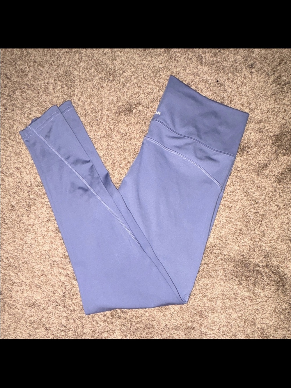 adidas Lavender High-Rise Athletic Leggings